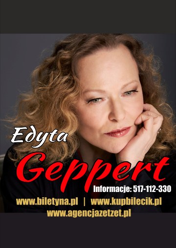 Plakat Edyta Geppert