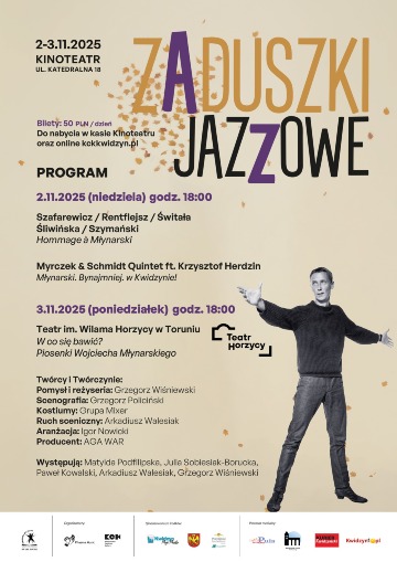Plakat zaduszki jazzowe