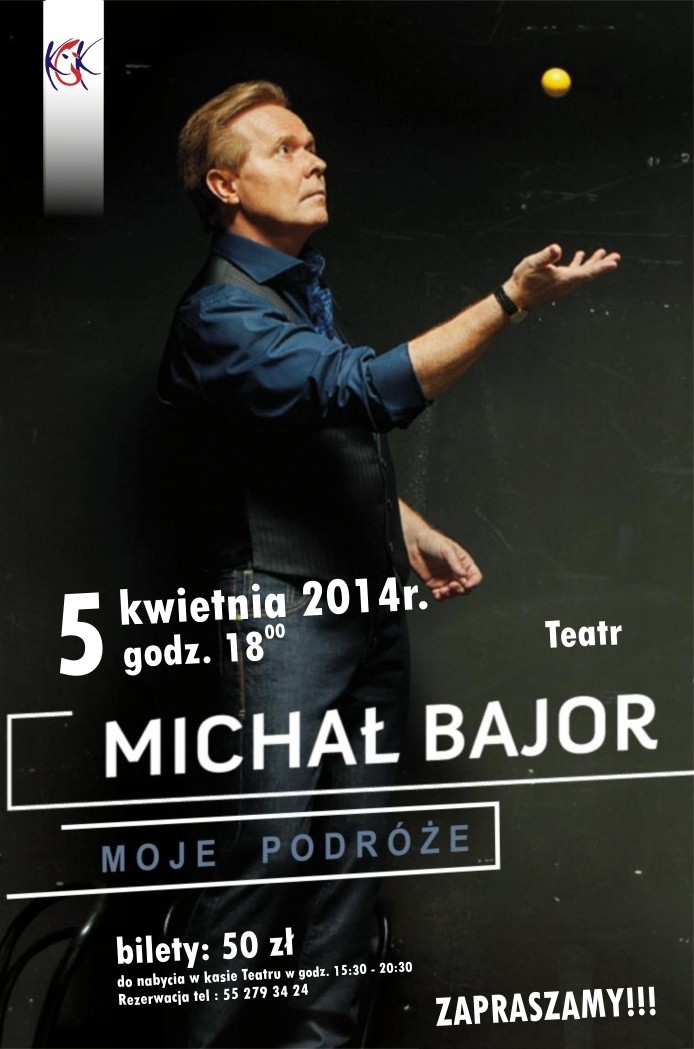 Obraz dla galerii: 5.04.2014 Koncert Michała Bajora