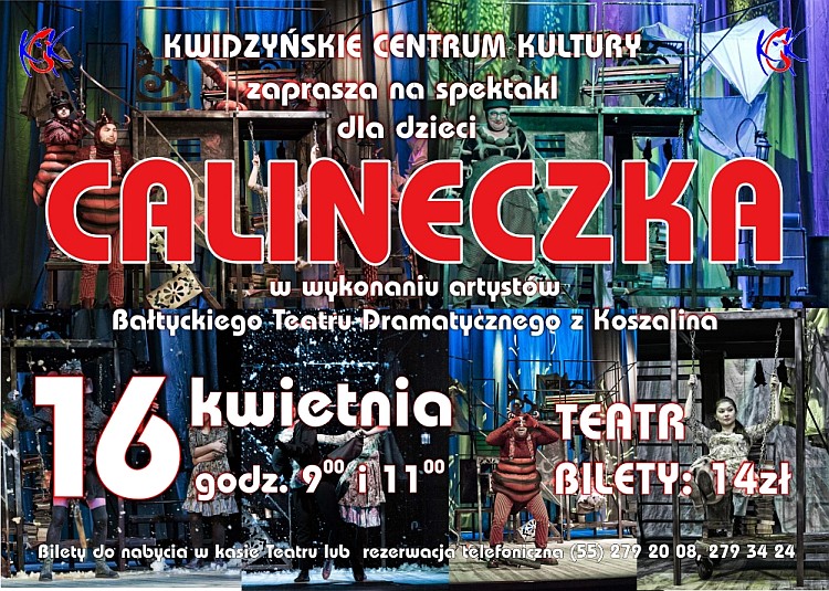 Obraz dla galerii: 16.04.2013 Spektakl Calineczka