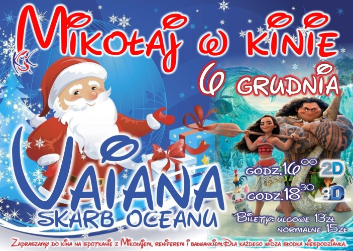 Obraz dla galerii: 6.12.2016 Mikołaj w kinie