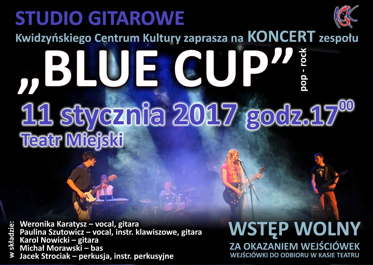 Obraz dla galerii: 17.01.2017 Koncert BLUE CUP