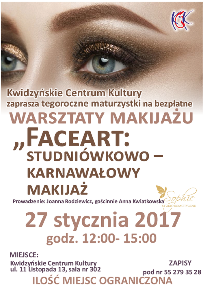 Obraz dla galerii: 27.01.2017 Warsztaty makijażu