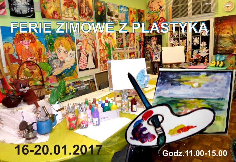 Obraz dla galerii: 16-20.01.2017 Ferie Zimowe w Pracowni Plastycznej