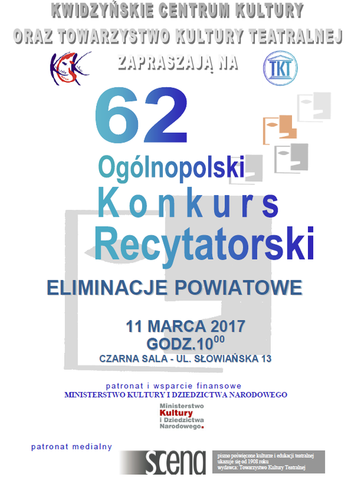 Obraz dla galerii: 11.03.2017 Konkurs recytatorski