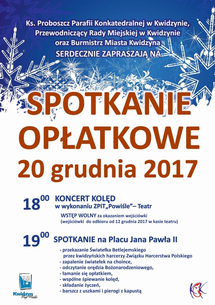 Obraz dla galerii: 20.12.2017 Koncert kolęd i życzenia (fot. Aleksander Łubiński)