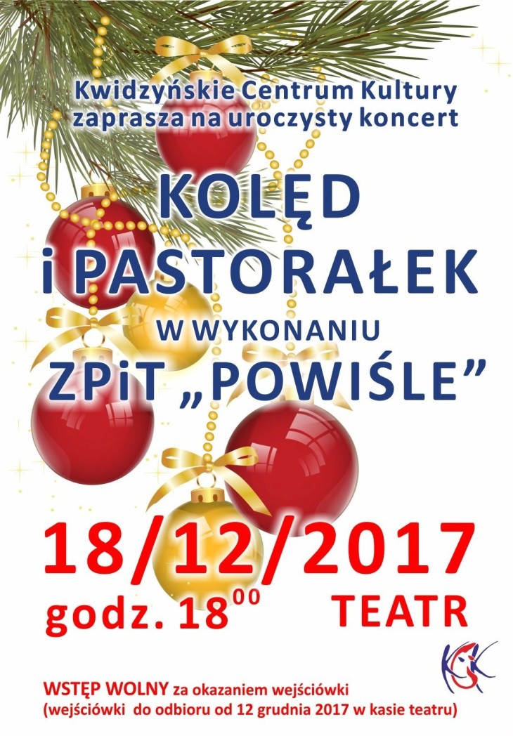 Obraz dla galerii: 18.12.2017 Koncert kolęd