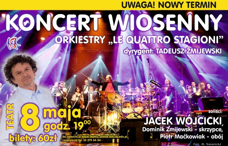 Obraz dla galerii: 8.05.2016 Koncert Wiosenny Jacka Wójcickiego 
