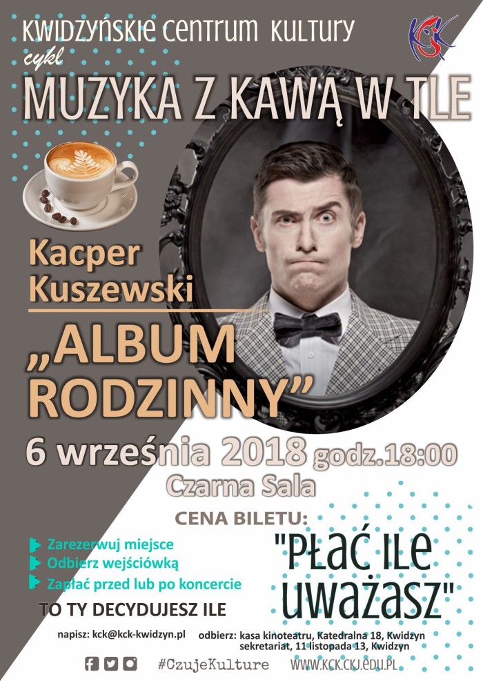 Obraz dla galerii: 6.09.2018 Muzyka z kawą w tle