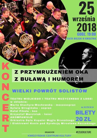 Obraz dla galerii: 25.09.2018 Koncert z przymrużeniem oka