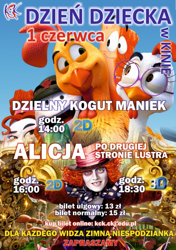 Obraz dla galerii: 1.06.2016 Dzień Dziecka w kinie