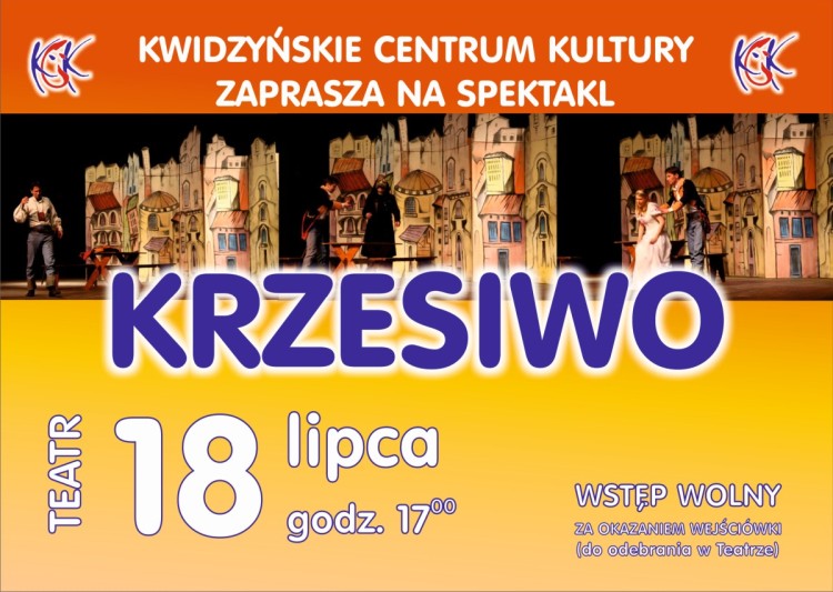 Obraz dla galerii: 18.07.2016 Spektakl dla dzieci Krzesiwo