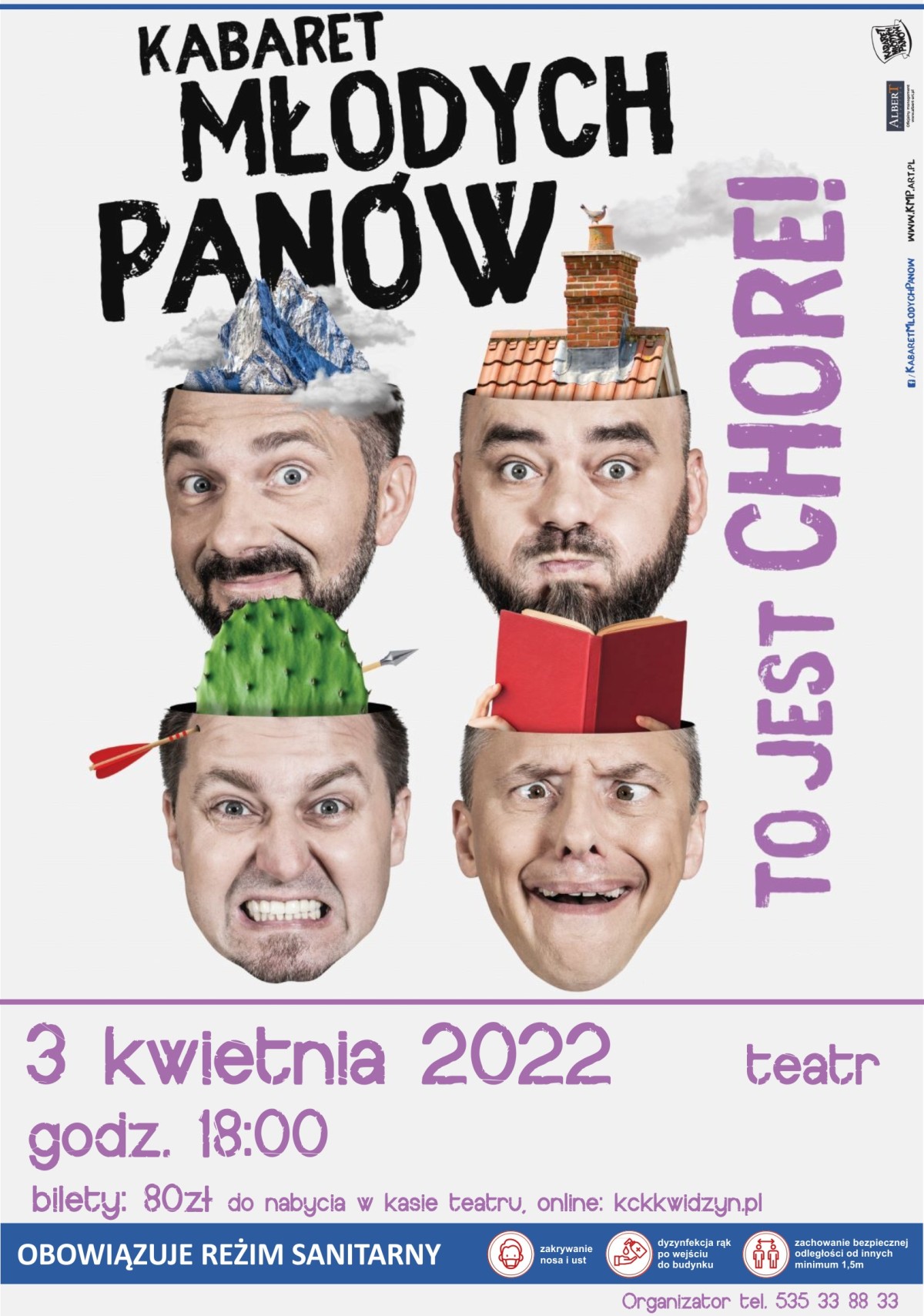 Obraz dla galerii: 3.04.2022 Kabaret Młodych Panów