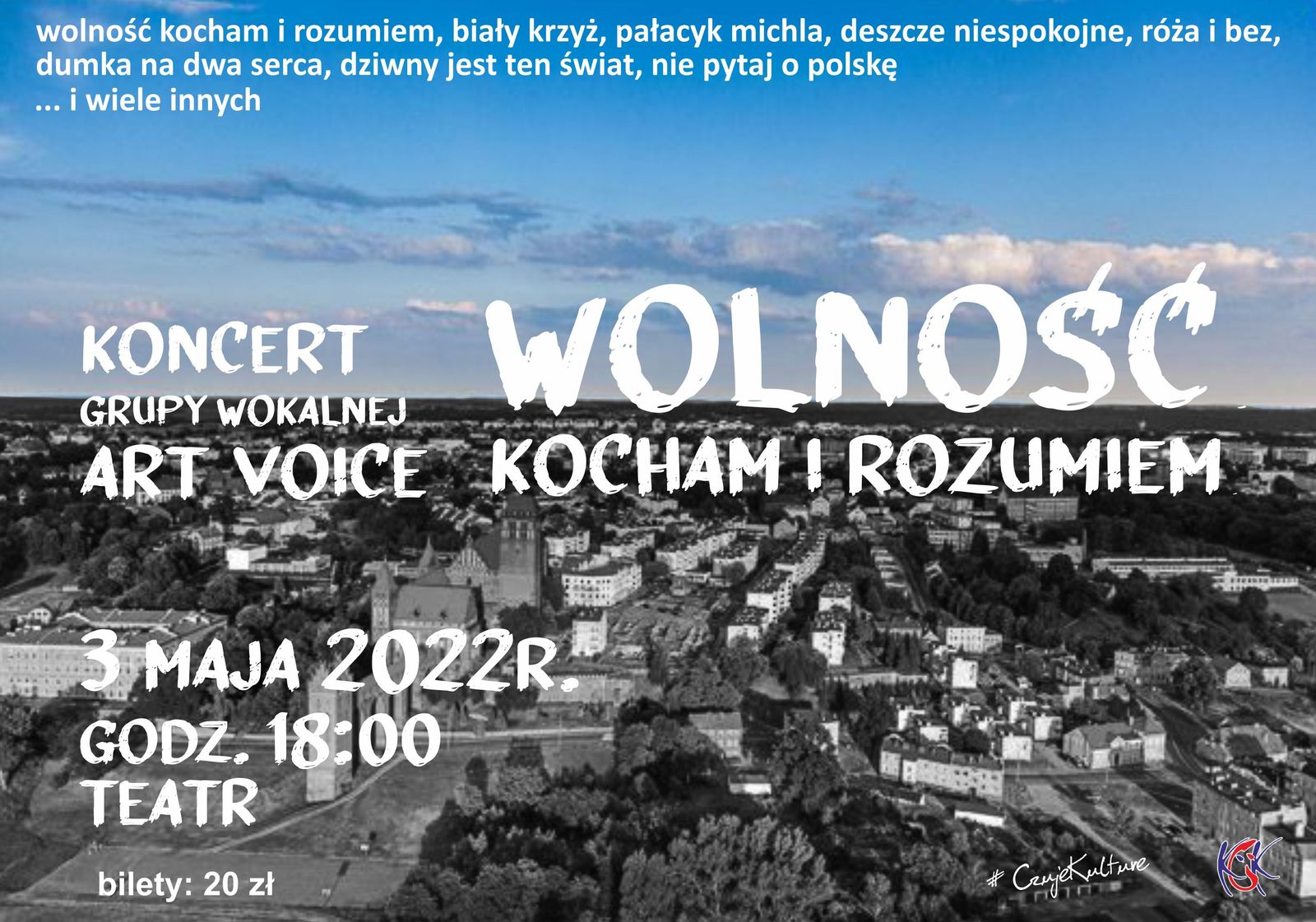 Obraz dla galerii: 03.05.2022 Koncert grupy wokalnej Art Voice