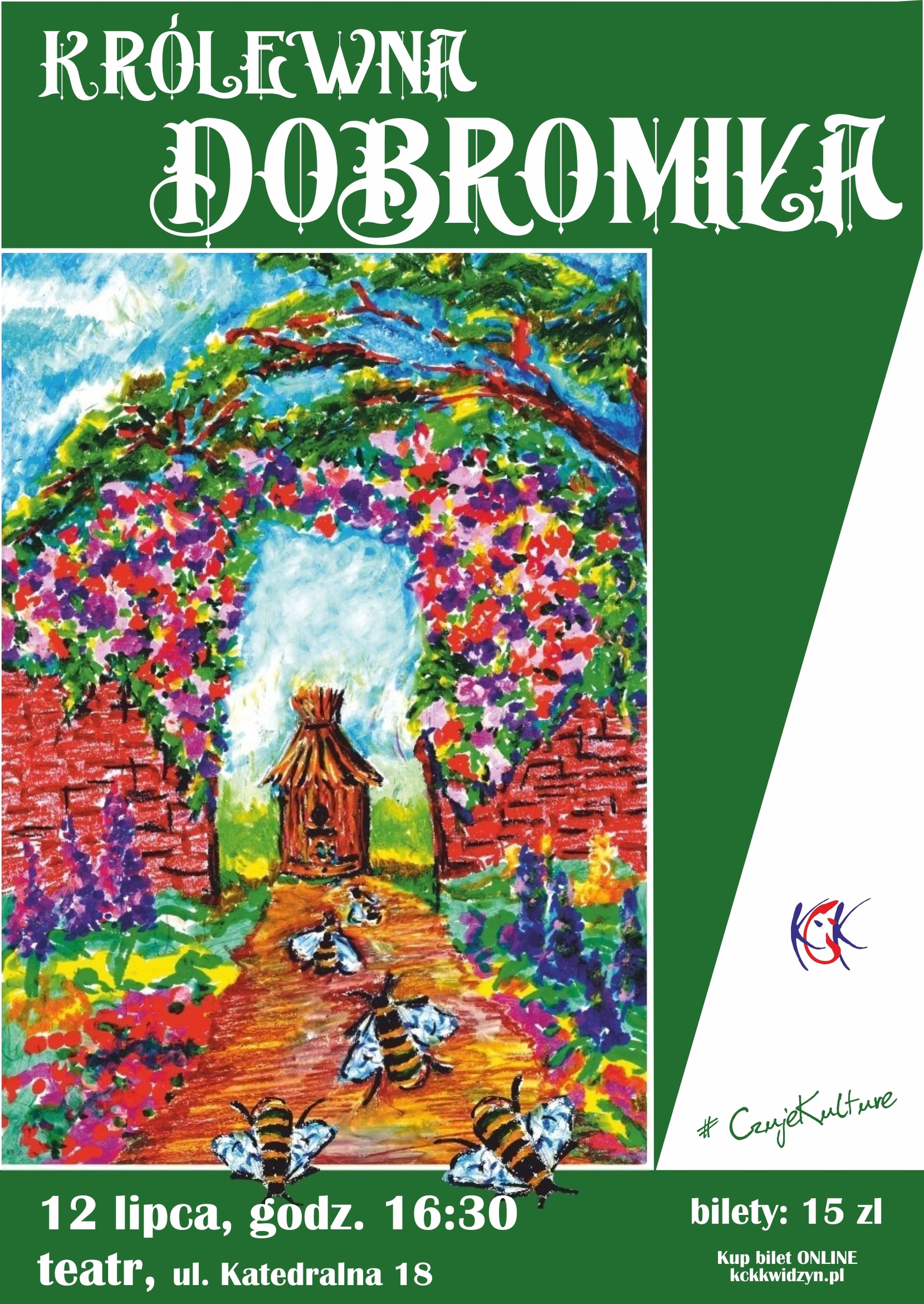 Obraz dla galerii: 12.07.2022 Spektakl dla dzieci Królewna Dobromiła