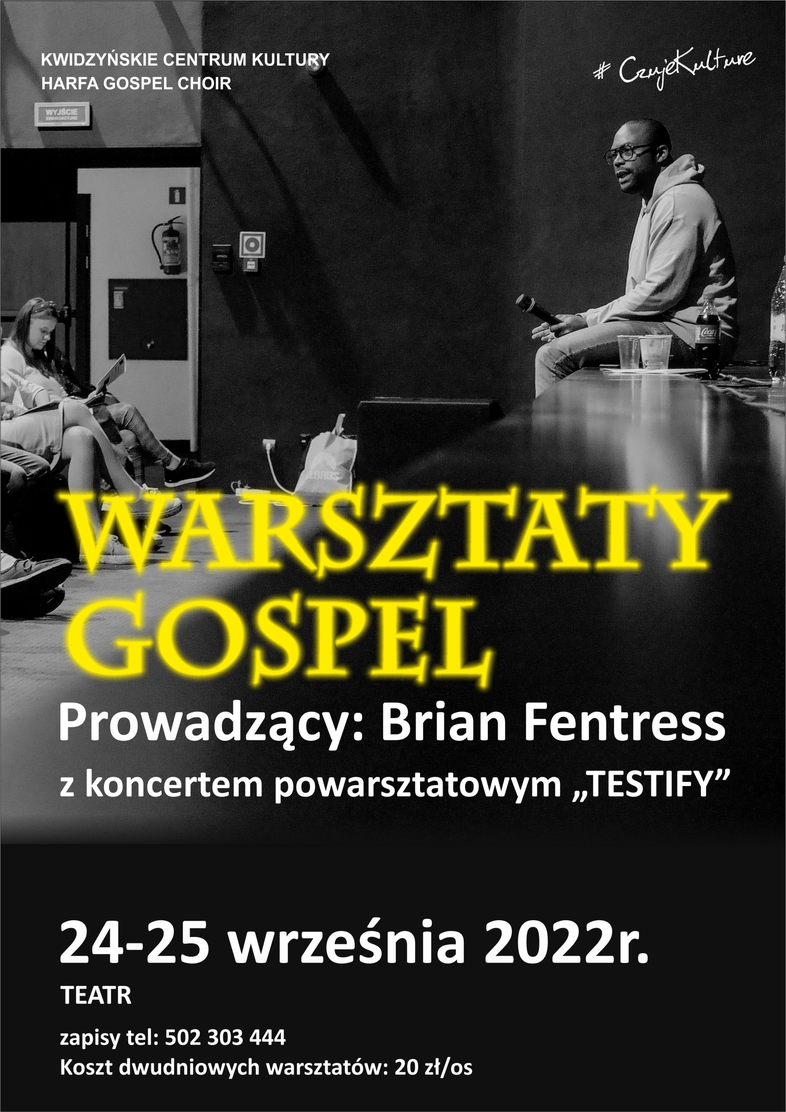 Obraz dla galerii: 24.09.2022 Warsztaty gospel