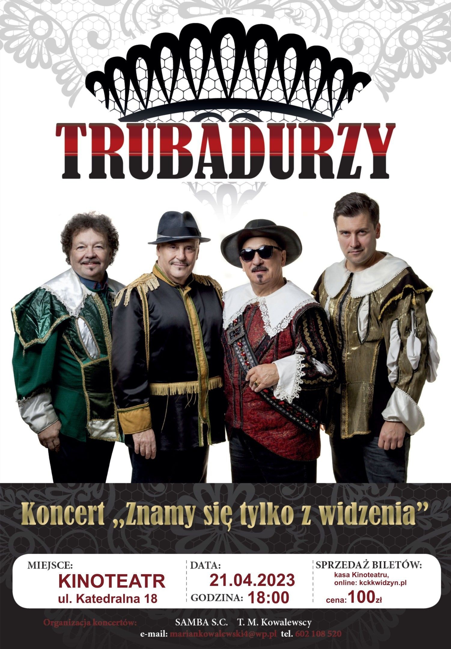 Obraz dla galerii: 21.04.2023 Koncert Trubadurów