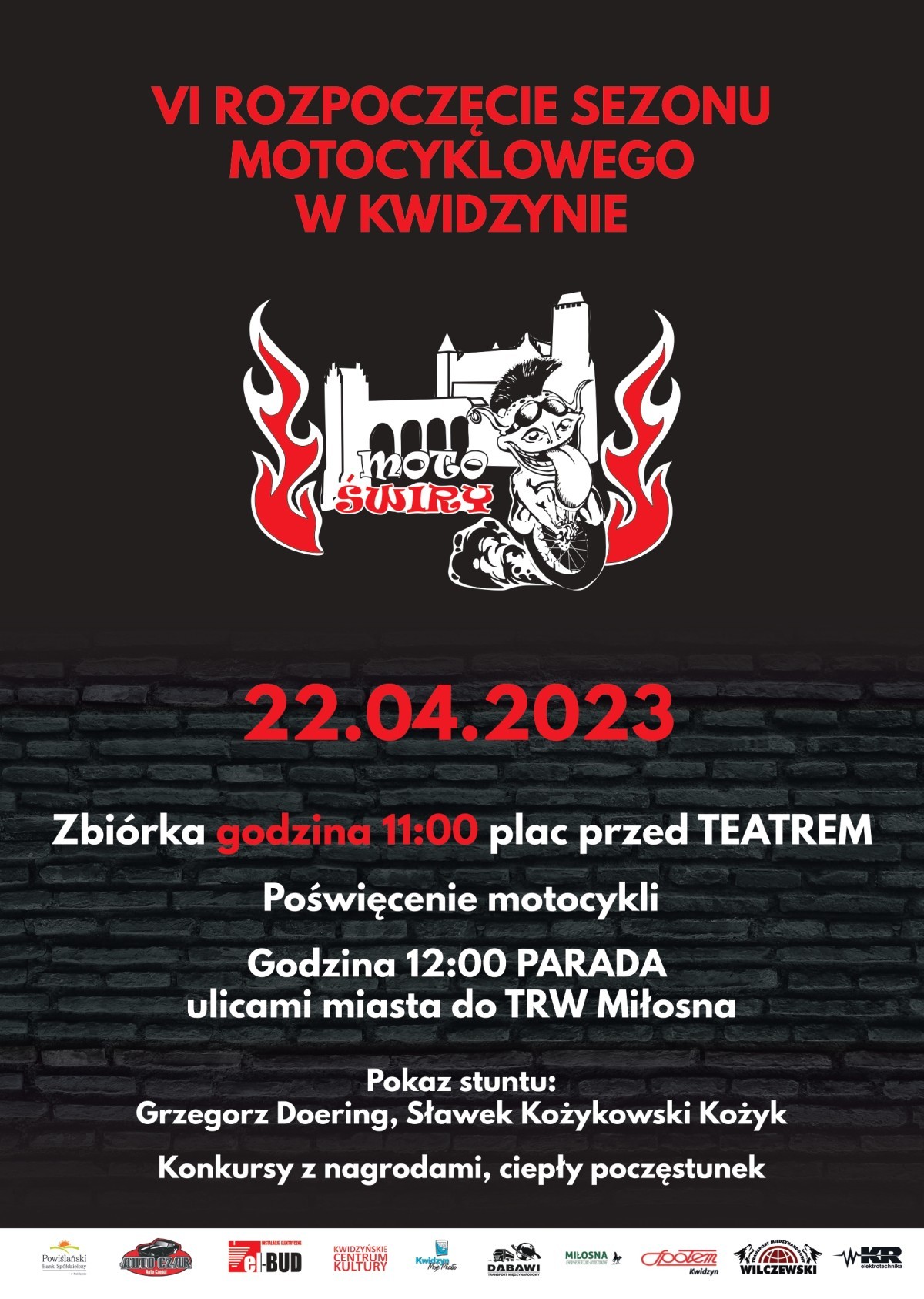 Obraz dla galerii: 22.04.2023 Rozpoczęcie sezonu motocyklowego