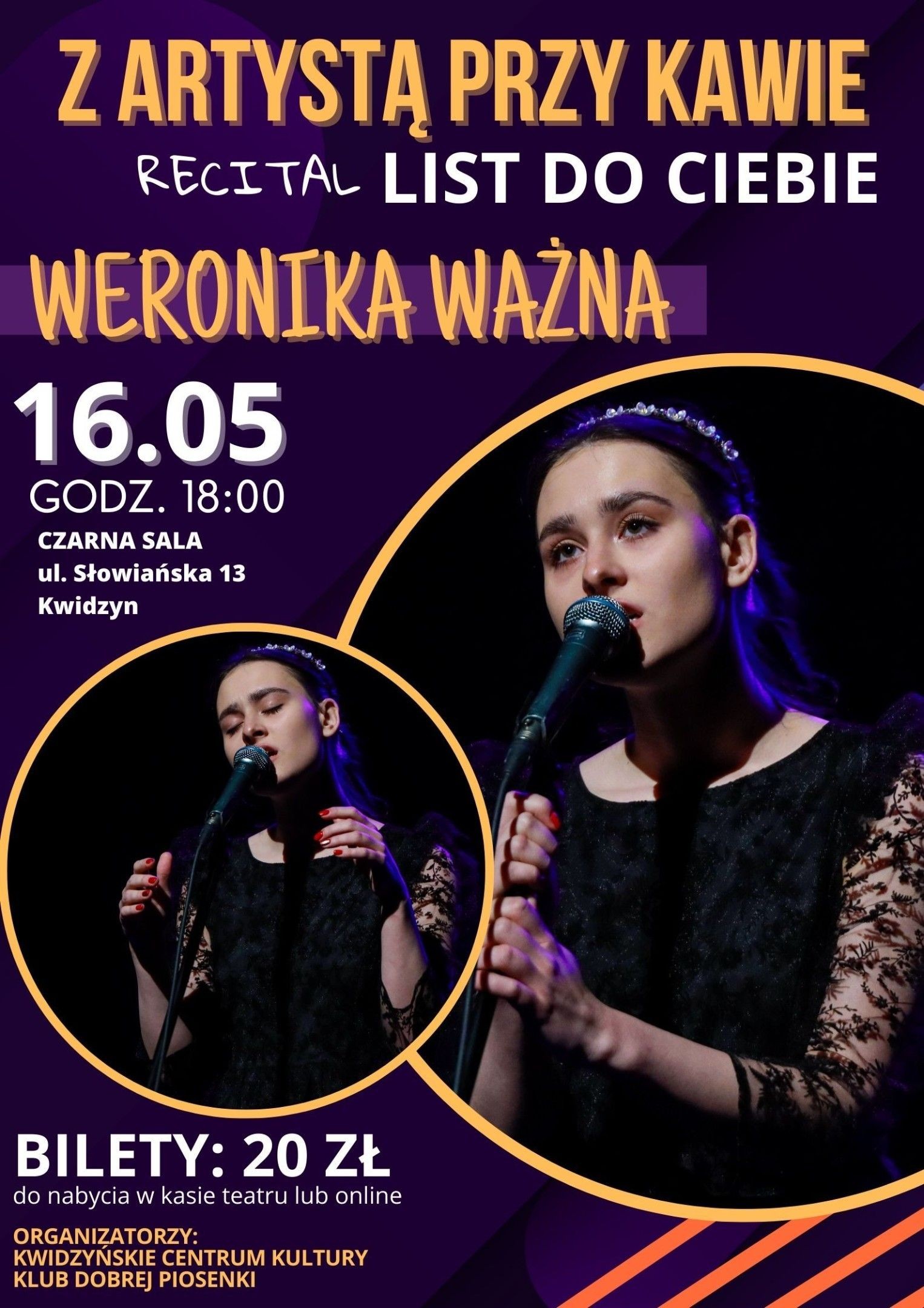 Obraz dla galerii: 16.05.2023 Z artystą przy kawie: Weronika Ważna.