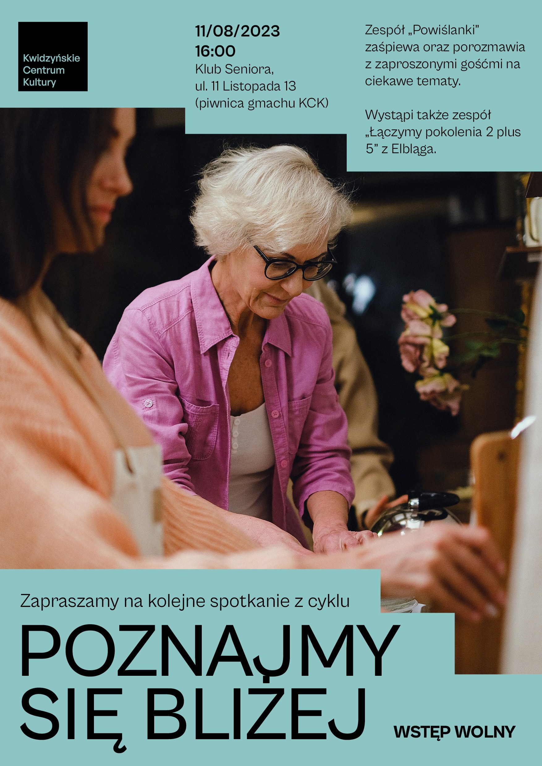 Obraz dla galerii: 11.08.2023 Poznajmy się bliżej - T. Sosnowski, T.Krupa, E.Krajewska - Fot. Mirosław Wiśniewski