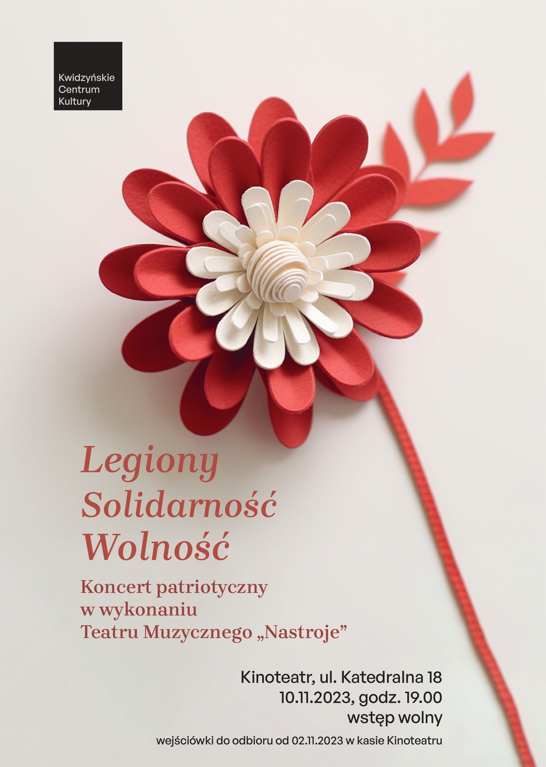 Obraz dla galerii: 10.11.2023 koncert patriotyczny LEGIONY - SOLIDARNOŚĆ - WOLNOŚĆ - Fot. Mateusz Falkiewicz