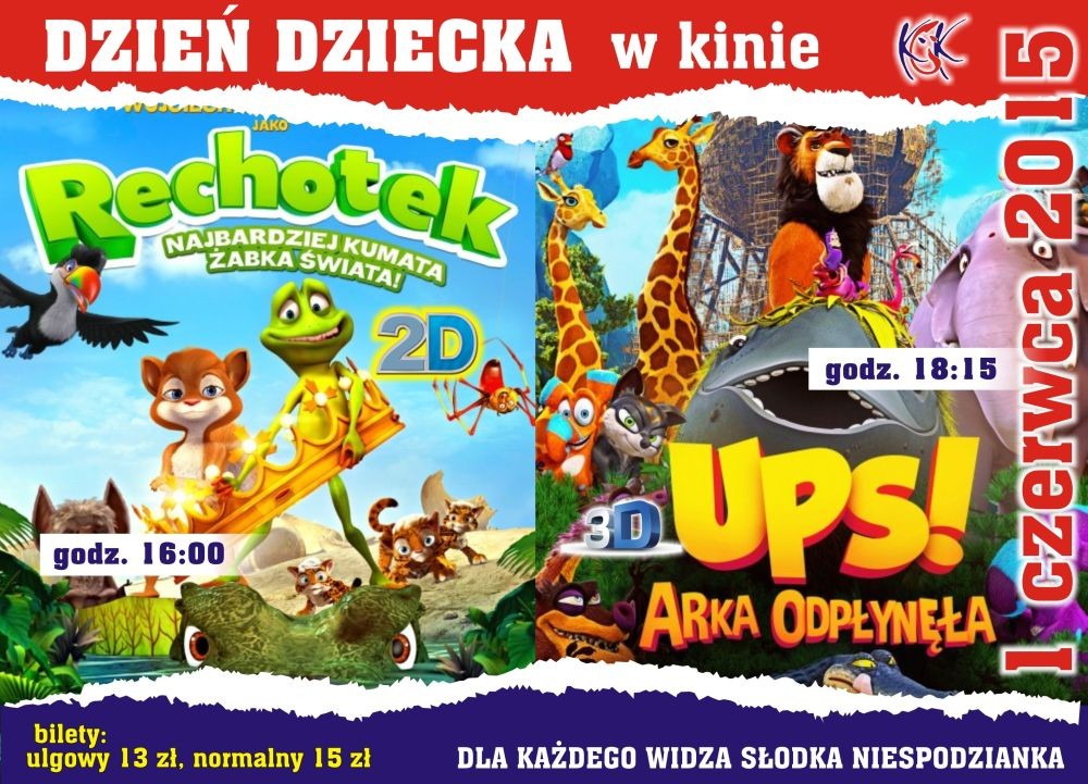 Obraz dla galerii: 1.06.2015 Dzień Dziecka w kinie