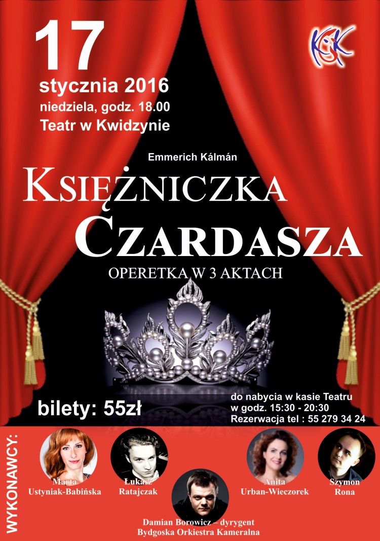 Obraz dla galerii: 17.01.2016 Operetka Księżniczka Czardasza