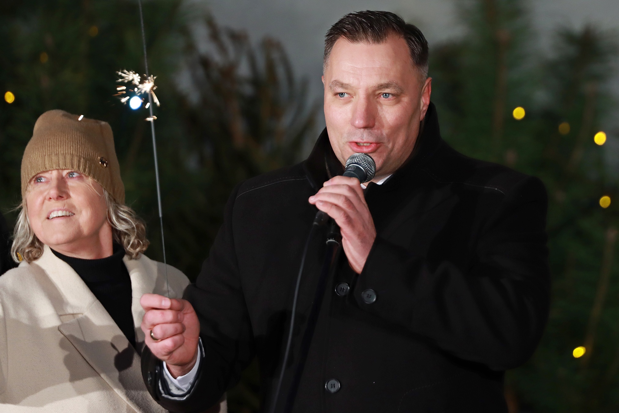 Obraz dla galerii: 01.01.2025 Spotkanie Noworoczne z Burmistrzem Miasta Kwidzyna