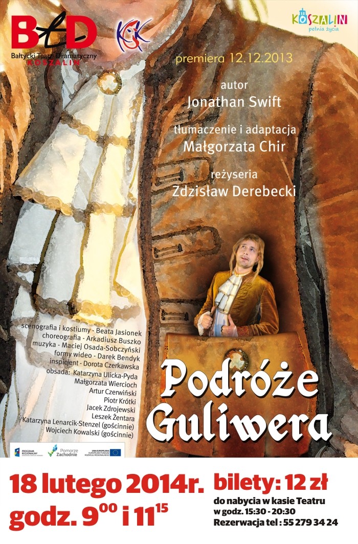 Obraz dla galerii: 18.02.2014 Przygody Guliwera