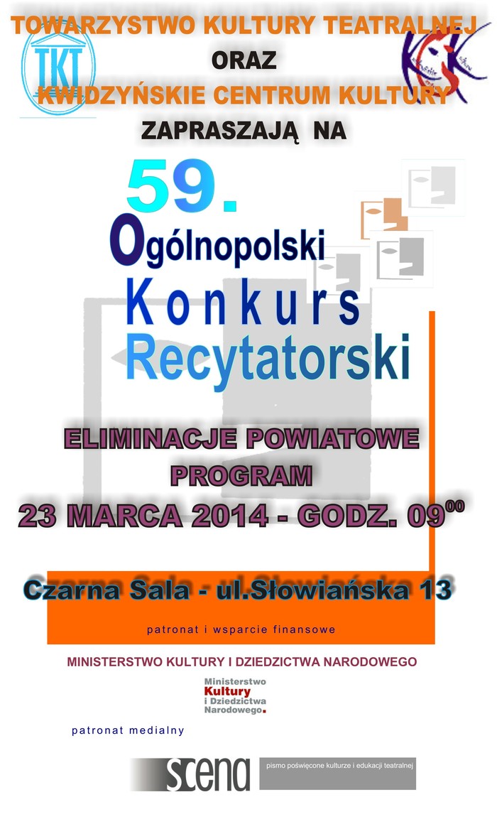 Obraz dla galerii: 23.03.2014 Konkurs recytatorski