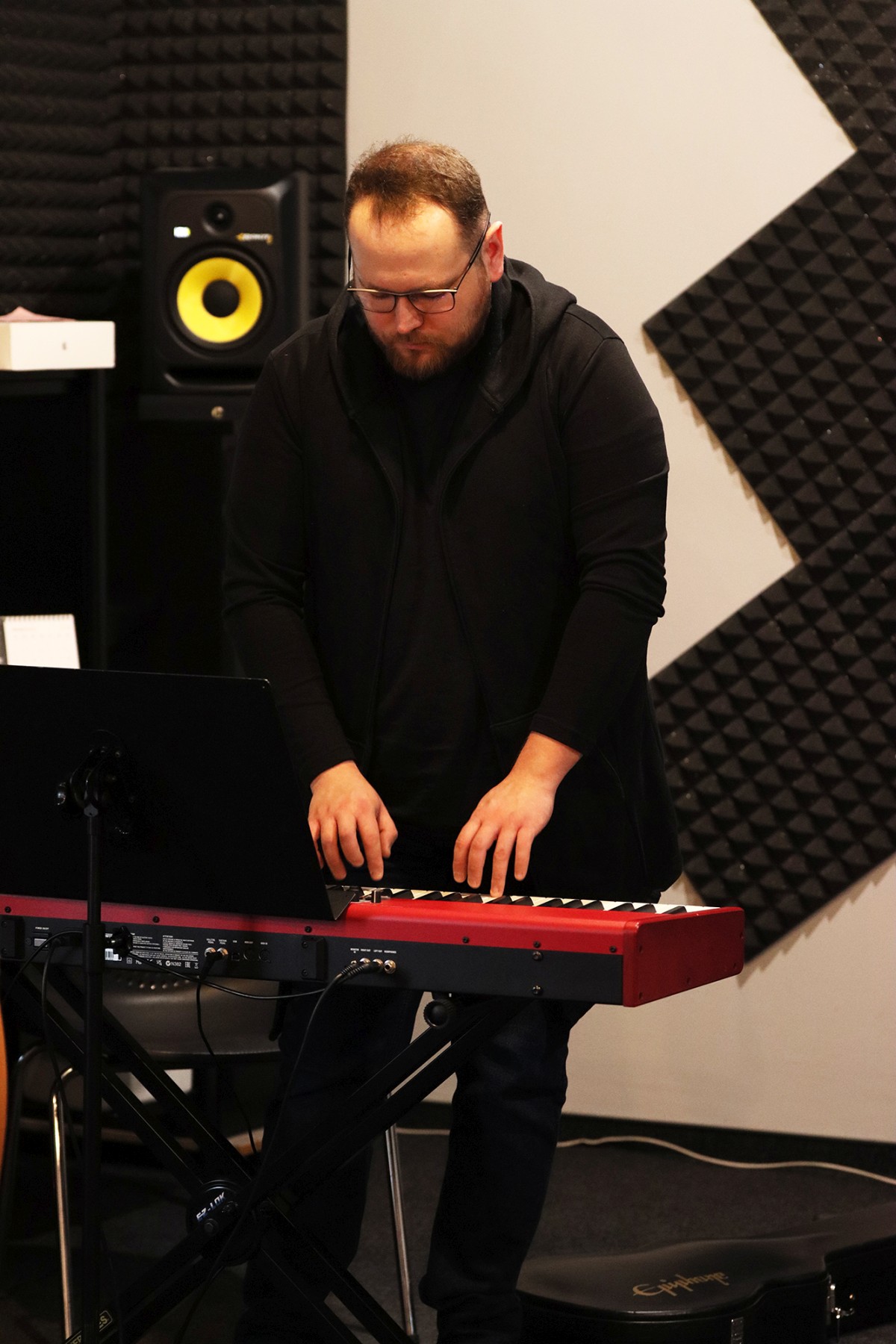 Obraz dla galerii: 29.01.2026 Znam i gram - zajęcia muzyczne ferie zimowe - fot. Karolina Studzińska